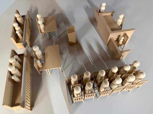 IMG_4433 Courtroom Diorama Play Set