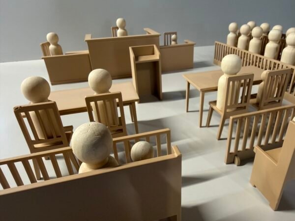 IMG_4451 Courtroom Diorama Play Set