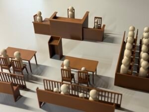 IMG_4465 Courtroom Diorama Play Set