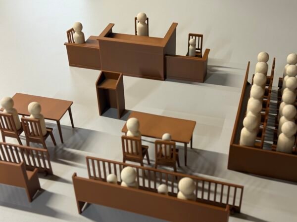 IMG_4465 Courtroom Diorama Play Set